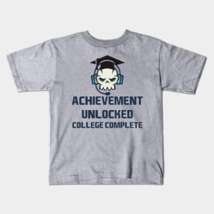 2019 College Graduation Gamer Gift Shirt Kids T-Shirt